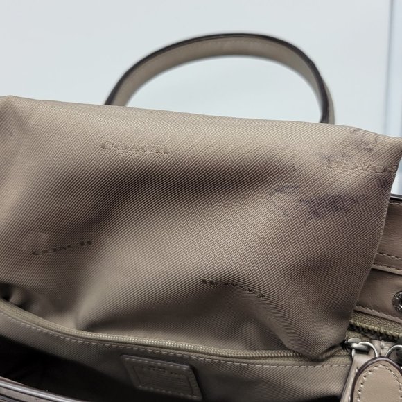 Coach Swagger 27 34816 Fog Purse Satchel - Picture 8 of 10